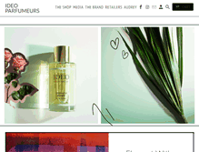 Tablet Screenshot of ideoparfumeurs.com